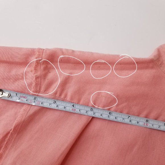 Vintage 1980s Album by Kenzo salmon pink button-up - Picture 11 of 13